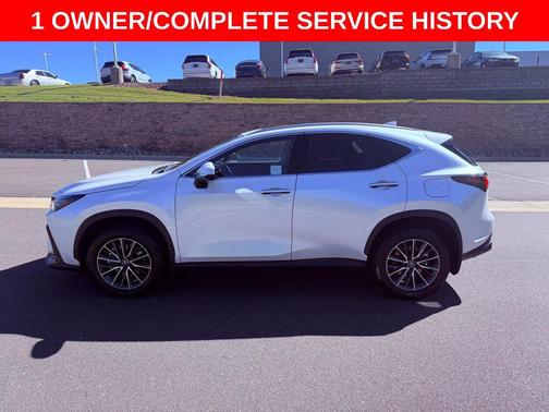 Eminent White Pearl 2025 Lexus NX 350h AWD