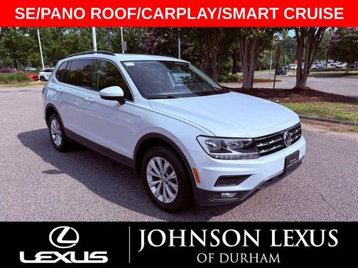 White Silver 2018 Volkswagen Tiguan 2.0T SE 4MOTION