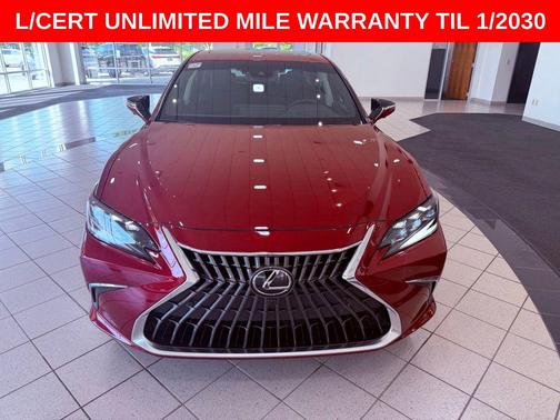 Matador Red Mica 2024 Lexus ES 300h Ultra Luxury