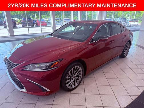 Matador Red Mica 2024 Lexus ES 300h Ultra Luxury