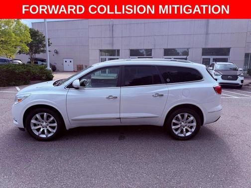 White Frost Tricoat 2017 Buick Enclave Premium
