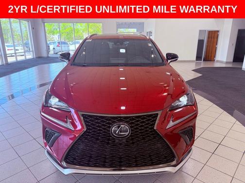 Matador Red Mica 2020 Lexus NX 300 F Sport