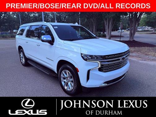 Summit White 2021 Chevrolet Suburban Premier