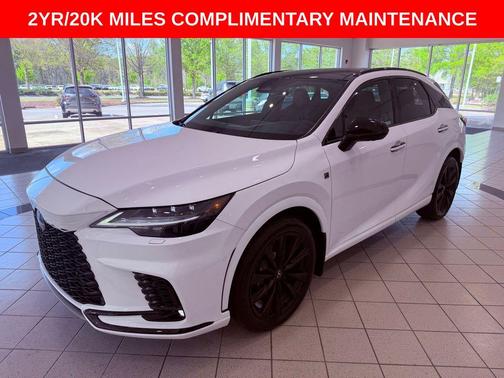 Ultra White 2025 Lexus RX 500h F SPORT Performance
