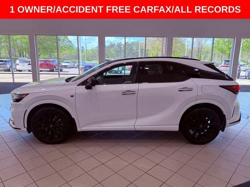 Ultra White 2025 Lexus RX 500h F SPORT Performance