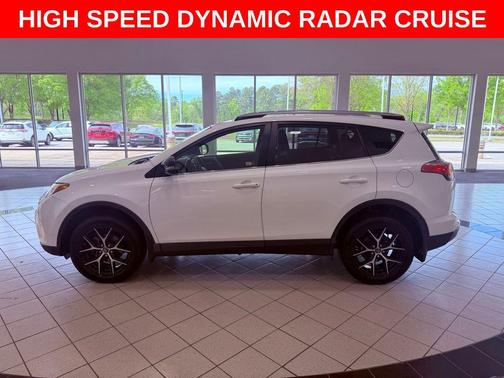 Super White 2017 Toyota RAV4 SE