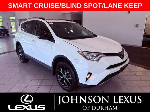 Super White 2017 Toyota RAV4 SE