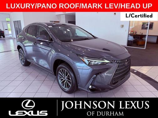 Cloudburst Gray 2024 Lexus NX 350h Luxury