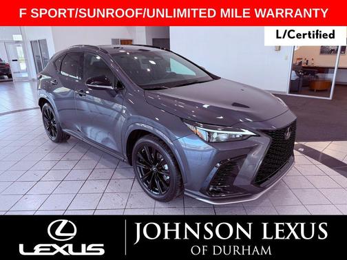 Cloudburst Gray 2022 Lexus NX 350 F SPORT Handling