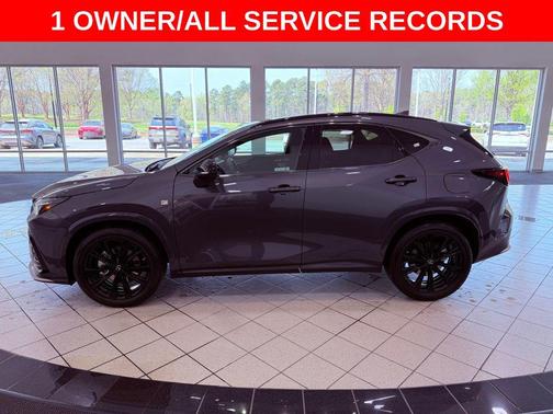 Cloudburst Gray 2022 Lexus NX 350 F SPORT Handling
