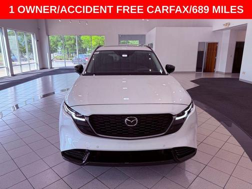 Rhodium White Metallic 2026 Mazda CX-5 2.5 S Premium Plus Package