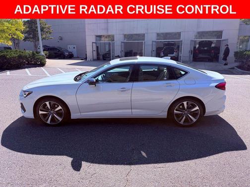 Platinum White Pearl 2024 Acura TLX Technology