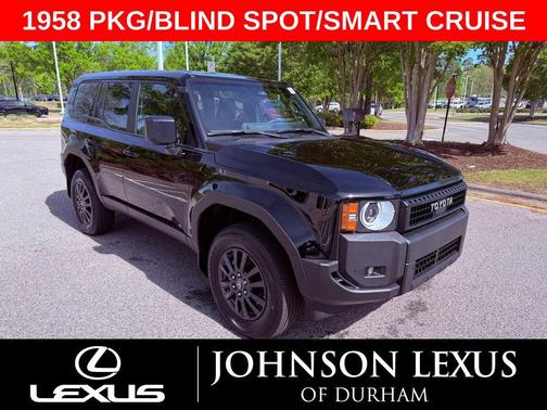 Black 2026 Toyota Land Cruiser 1958