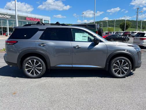 Gun Metallic 2026 Nissan Pathfinder Platinum