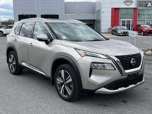 Champagne Silver Metallic 2023 Nissan Rogue Platinum