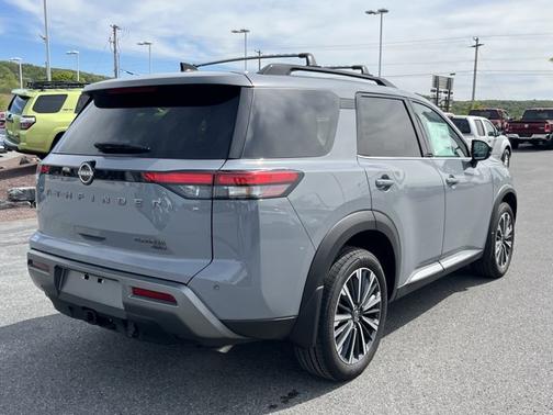 Boulder Gray Pearl 2026 Nissan Pathfinder Platinum