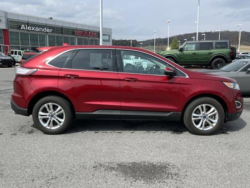 Ruby Red 2018 Ford Edge SEL