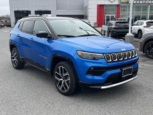 Hydro Blue Pearlcoat 2025 Jeep Compass Limited