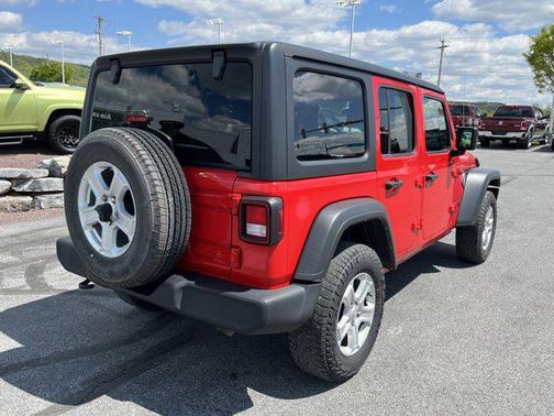 Firecracker Red Clearcoat 2021 Jeep Wrangler Unlimited Sport