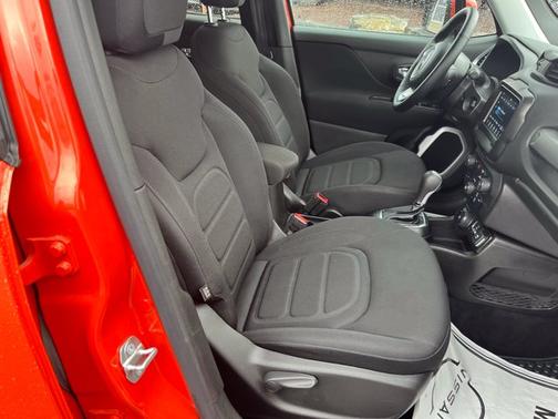 Orange 2021 Jeep Renegade Latitude