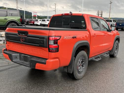 Orange 2025 Nissan Frontier PRO-4X