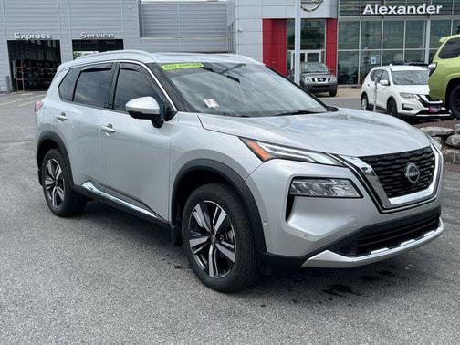 Brilliant Silver Metallic 2023 Nissan Rogue Platinum