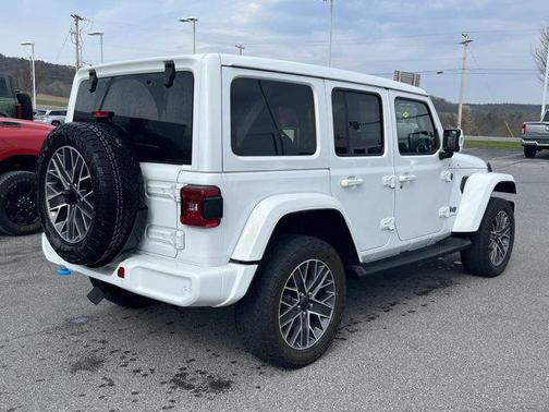 Bright White Clearcoat 2024 Jeep Wrangler 4xe High Altitude