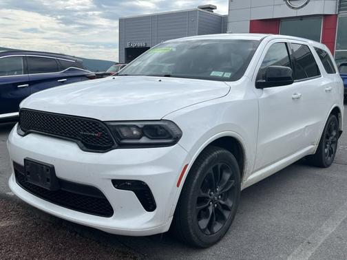 White 2021 Dodge Durango SXT Plus