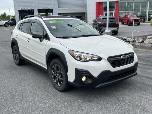 Crystal White Pearl 2023 Subaru Crosstrek Sport