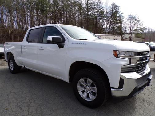 White 2021 Chevrolet Silverado 1500 LT
