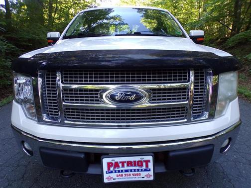 White 2012 Ford F-150 Lariat