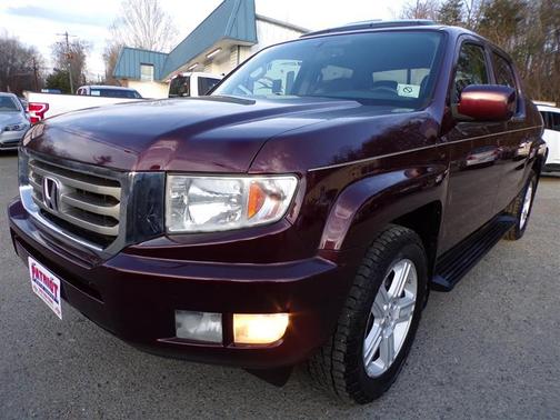 Maroon 2014 Honda Ridgeline RTL