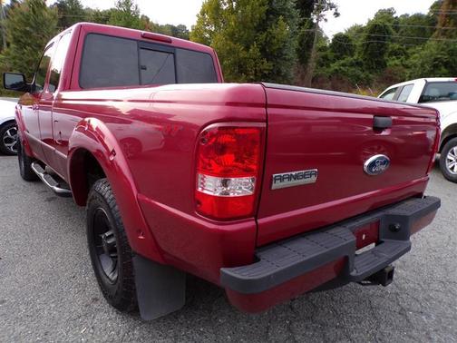 Red 2011 Ford Ranger Sport
