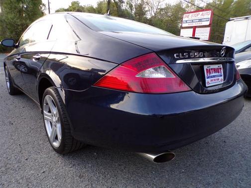 Capri Blue Metallic 2007 Mercedes-Benz CLS-Class 5.5L