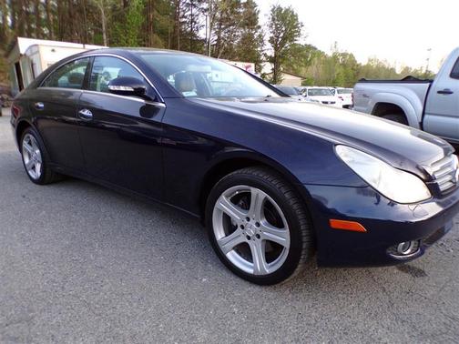 Capri Blue Metallic 2007 Mercedes-Benz CLS-Class 5.5L