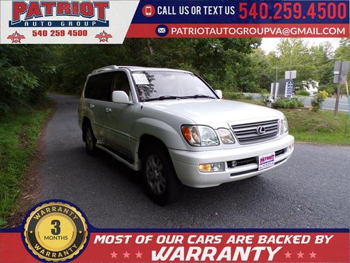 Blizzard Pearl 2003 Lexus LX 470 Base