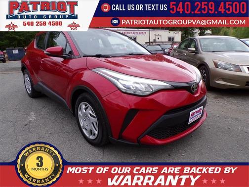 Supersonic Red 2020 Toyota C-HR LE