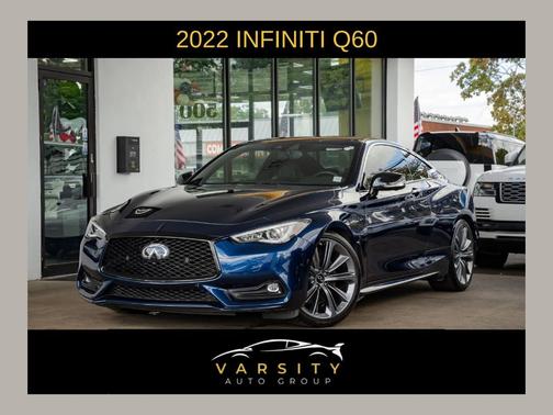 2022 INFINITI Q60 3.0t Red Sport 400