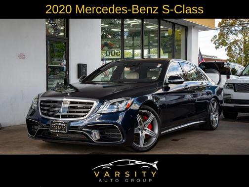 2020 Mercedes-Benz AMG S 63 Base 4MATIC