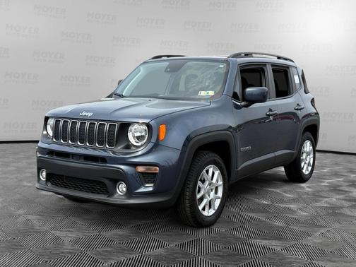 Slate Blue Pearlcoat 2021 Jeep Renegade Latitude