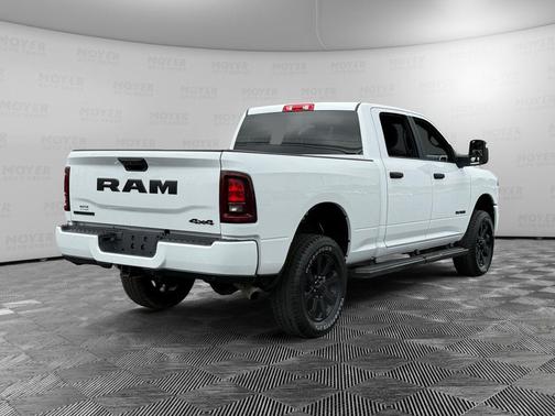 Bright White Clearcoat 2025 RAM 2500 Big Horn Crew Cab 4x4 6'4' Box