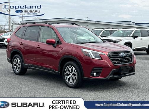 Crimson Red Pearl 2023 Subaru Forester Premium