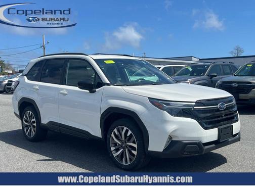 Crystal White Pearl 2026 Subaru Forester Touring
