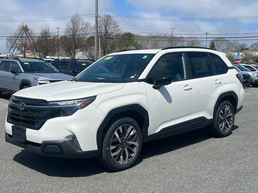 Crystal White Pearl 2026 Subaru Forester Touring