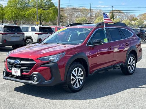Crimson Red Pearl 2025 Subaru Outback Premium