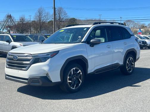 Crystal White Pearl 2026 Subaru Forester Limited