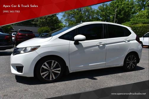 White Orchid Pearl 2016 Honda Fit EX