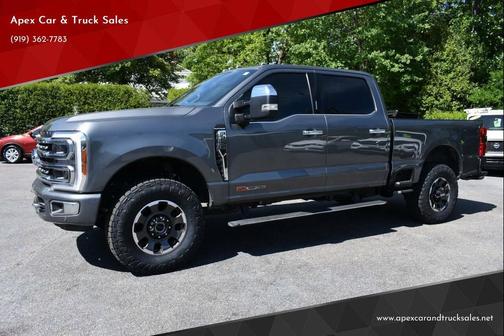 Gray 2023 Ford F-250 Platinum