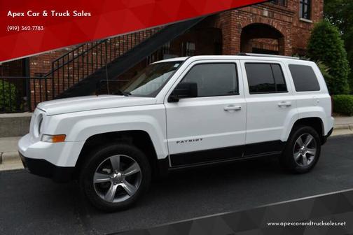 Bright White Clearcoat 2016 Jeep Patriot High Altitude