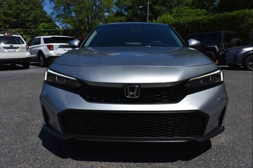 Solar Silver Metallic 2025 Honda Civic LX